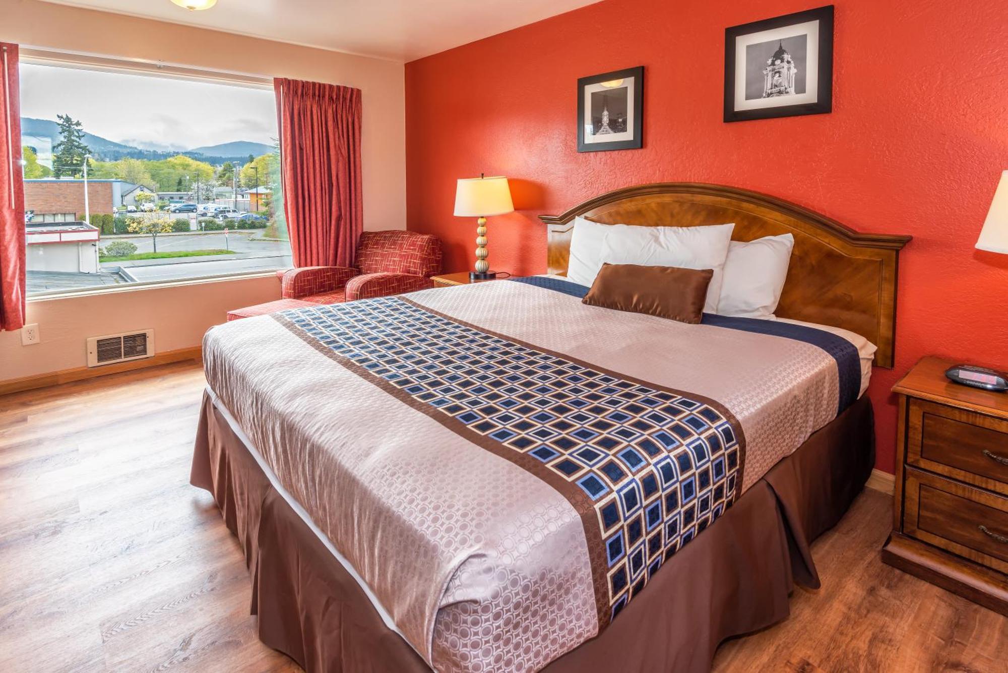 Flagstone Motel Порт-Анджелес Номер фото